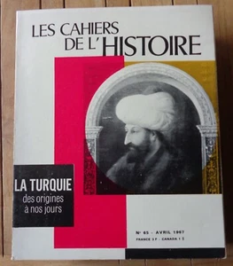 LES CAHIERS DE L'HISTOIRE N° 65 - LA TURQUIE des origines à nos jours - Foto 1 di 1