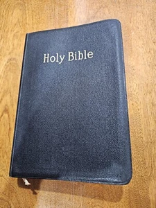 Holman Self Pronouncing Holy Bible Red Letter Edition 1942 W/ Bookmarks - Picture 1 of 10