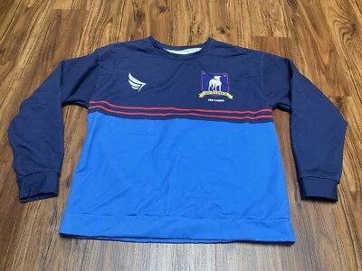 Ted Lasso 卫衣男式蓝色 AFC 里士满足球羊毛衬里 — 第 1/4 张图片