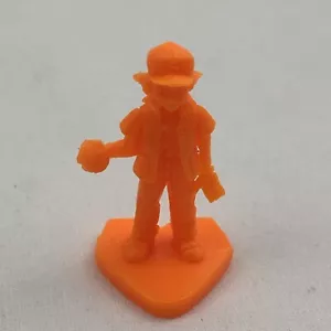 POKEMON MASTER TRAINER MB BOARD GAME ASH ORANGE MOVER FIGURE REPLACEMENT PIECES - Picture 1 of 5