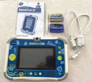 InnoTab 3S Handheld Game System CASE USB CORD 2 GAMES MANUAL WORKS GREAT TESTED - Picture 1 of 7