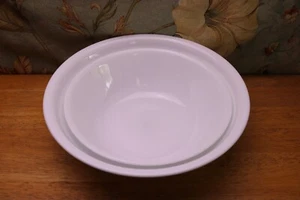 Corelle WINTER FROST Set of 2 Serving Bowls Large 10 " & Medium 8 " - Picture 1 of 5