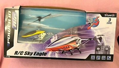 SilverLit Power in Air Sky Eye 2.4GHz 3 Channel Control RC Helicopter Autostable - Image 1 of 4