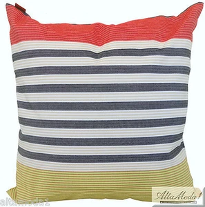 Missoni Home Kissenhülle Ripse gewebt 40x40cm Baumwolle GARN GEFÄRBT ESTELLE T56 - Picture 1 of 3
