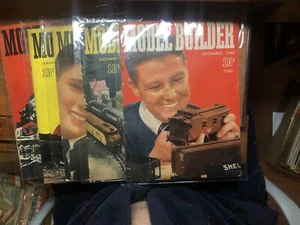 Vintage 1940’s Model Builder Magazine Lot Of 5 - Picture 1 of 12