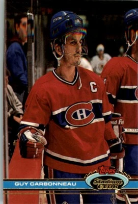 1991-92 Stadium Club NHL Guy Carbonneau #41 - Image 1 of 2