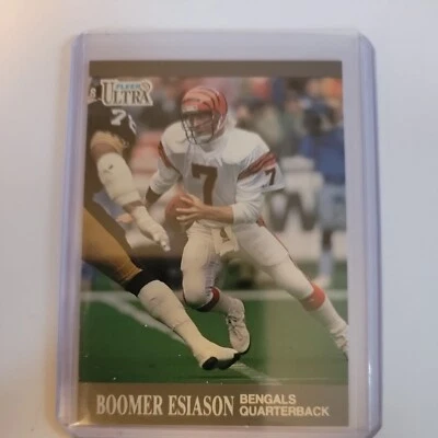 Boomer Esiason 1991 Fleer Ultra #15 Cincinnati Bengals Football Card - Image 1 of 2