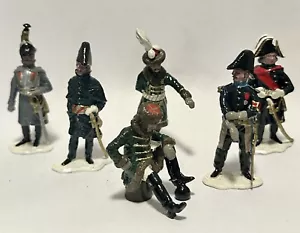SOLDATINI GIOCATTOLO TRADIZIONE 2001 SET NAPOLEONE E IL SUO STAFF RITIRO DA MOSCA 1812 - Foto 1 di 11