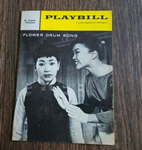 Playbill - May 1959 - Flower Drum Song - St. James Theatre - EX - Free Shipping  - Picture 1 of 10