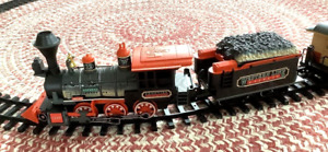 VTG G SCALE NEW BRIGHT WESTERN LINE TRAIN SET 182WG BATTERY POWERED WITH TRACK