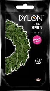 DYLON Fabric Dye Sachet 50g - Olive Green | Hand Dye for Clothes & Crafts - Picture 1 of 11