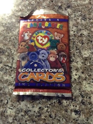 Ty Beanie Babies Collector's Cards 4th Series Single Pack - Image 1 of 2