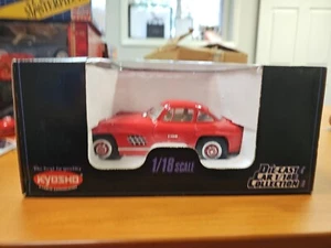 1:18 Kyosho Mercedes Benz 300 SL Red Diecast Model - Picture 1 of 5