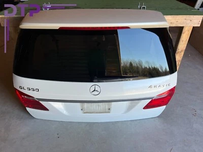 13-16 MERCEDES-BENZ X166 GL550 GL450 TAILGATE LIFTGATE ASSEMBLY WHITE 799 OEM - Image 1 of 4