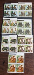 EQUATORIAL GUINEA- ANIMALS CATEGORY-{ 10} DIFFERENT SETS-(ALL MNH) - Picture 1 of 10