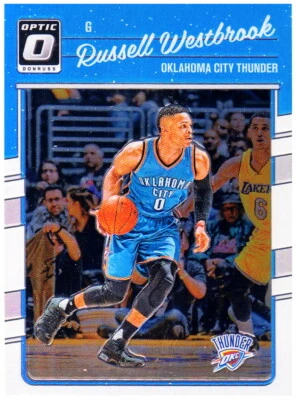 Russell Westbrook 2017 Donruss Optic #145 - Los Angeles Lakers - Image 1 of 2