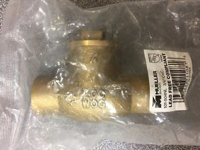 BK Products ProLine 3/4 pol. D X 3/4 pol. Válvula de retenção de latão de compressão D - Imagem 1 de 3