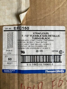 THOMAS & BETTS 1 - 1/2" NON METALIC TUBING, 50 / FT - Bild 1 von 4