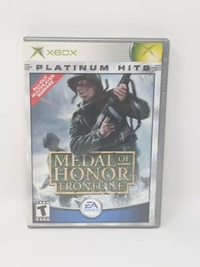 Medal of Honor: Frontline (ORIGINAL Microsoft Xbox, 2002) GAME COMPLETE w/MANUAL - Picture 1 of 3