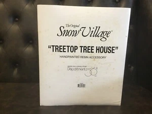 Dept 56 #54890 The Original Snow Village Treetop Tree House Retired 2004 - Picture 1 of 10