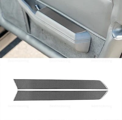 Real Soft Carbon Fiber Interior Door Armrest For Chevrolet Corvette C3 1968-1982 - Image 1 of 4