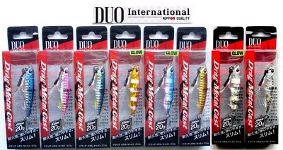 DUO DRAG METAL CAST Slim 20gr. 21.3ml Küste Jigging, JIG, Salzwasser Fischköder - Bild 1 von 4