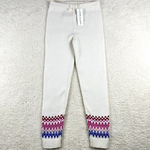 Janie and Jack Girl Fair Isle Sweater Jogger Cream and Sugar Size 7 - Picture 1 of 5
