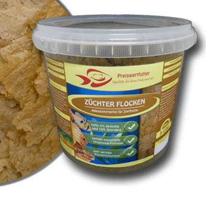 Züchter Flocken mit Spirulina und Artemia 5 L Eimer 800 g Fischfutter Futter - Bild 1 von 1