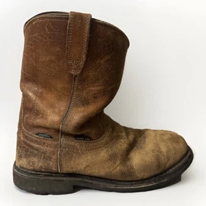 Ariat Work Botas Puntera de Acero Hombres Talla 9.5 EE Cuero Marrón Impermeables 10002387 Trabajo - Imagen 1 de 10