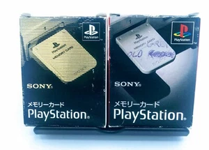 Official Sony Playstation 1 PS1 Memory Card - Grey SCPH-1020 Japanese  - Picture 1 of 4