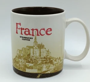 Starbucks France Global Icon Series Ceramic Coffee Mug Cup 16 oz 2016 - Picture 1 of 7