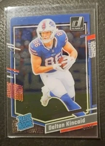 2023 Donruss klar Dalton Kincaid bewertet Rookie #57 Buffalo Bills RC - Bild 1 von 2