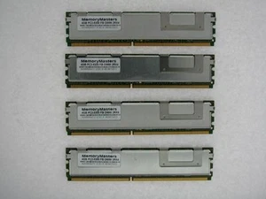 NOT FOR PC! 16GB 4x4GB PC2-5300 ECC FBDIMM Dell Precision W/Station T5400 TESTED - Picture 1 of 3