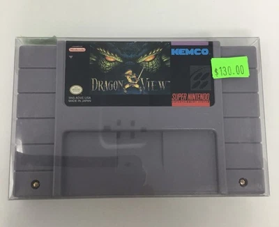 Dragon View SNES Kemco Nintendo Game Cartridge - Image 1 of 4