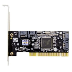 4 Port SATA PCI Expansion Card PCI To SATA Adapter Card RAID 1 - Afbeelding 1 van 6