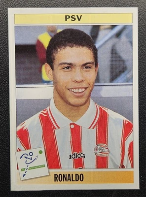 1994-95 Panini Voetbal 95 Ronaldo Nazario ROOKIE RC #78 Cut From Magazine  - Bild 1 von 2