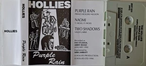 Hollies - Purple Rain 3-Track Cassette Single 1990 - Picture 1 of 2