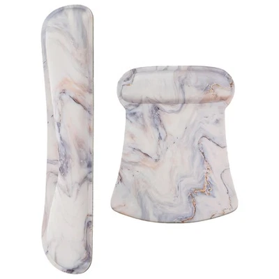  2 Pcs Poggiapolso Tastiera Poggiapolsi Mouse Resto Del Da Tappetino Per Con - Immagine 1 di 4