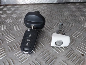Kit bouchon réservoir + Barillet serrure porte - PEUGEOT 208 I (1) - De 04-2015 - Picture 1 of 4