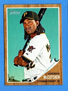2011 Topps Heritage #10 Andrew McCutchen Pittsburgh Pirates - Picture 1 of 1