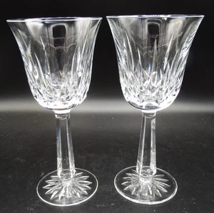 set of 2 Waterford Ballyshannon 6 7/8" Claret Wine glasses EXC! - Picture 1 of 4