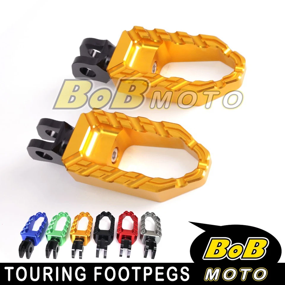 Clavijas de pie Buzz Rider anchas para Aprilia Tuono V4 R 1100 RR RSV4 1000 R de fábrica Foto 1 de 4
