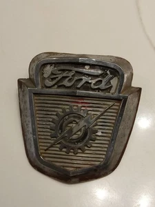 1950's Ford F-100 Truck Chrome Insignia Hood Ornament - Picture 1 of 5