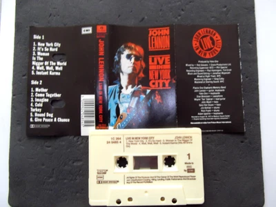 JOHN LENNON (Beatles) - Live in New York - Musikkasette - Bild 1 von 2