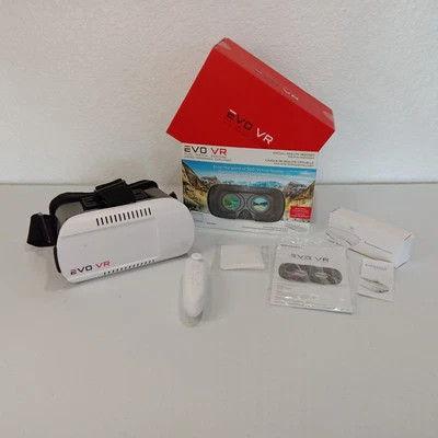 EVO VR - Virtual Reality Headset w/ Bluetooth Controller IOS & Android New Open - Image 1 of 4