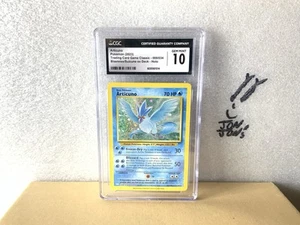 CGC 10 GEM MINT Articuno 009/034 HOLO RARE Classic Pokemon Card 2023 - Picture 1 of 2