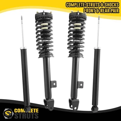 For 2005-2010 300 SRT8 Front Complete Struts & Coil Springs w/ Rear Shocks Foto 1 de 4