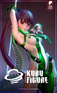 Kit de garaje Eve | Hoja estelar | Figura de resina de anime 1:7 | Fan Art de Kurufigure - Imagen 1 de 7