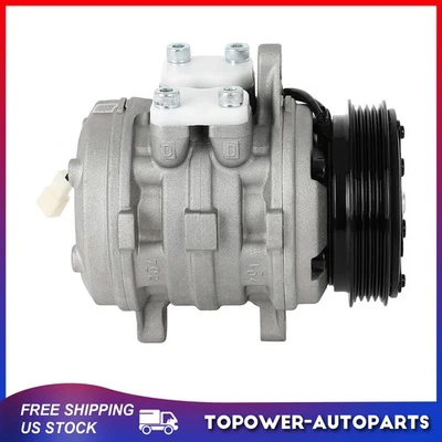 A/C Compressor for Geo Metro Tracker For Suzuki Sidekick Swift X-90 10P08E - Image 1 of 4
