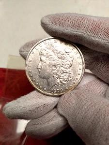 United States of America- One Dollar- 1879- E. Pluribus Unum- 90% Silver - Rare - Picture 1 of 5